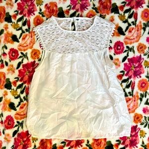 White Old Navy Tank Top